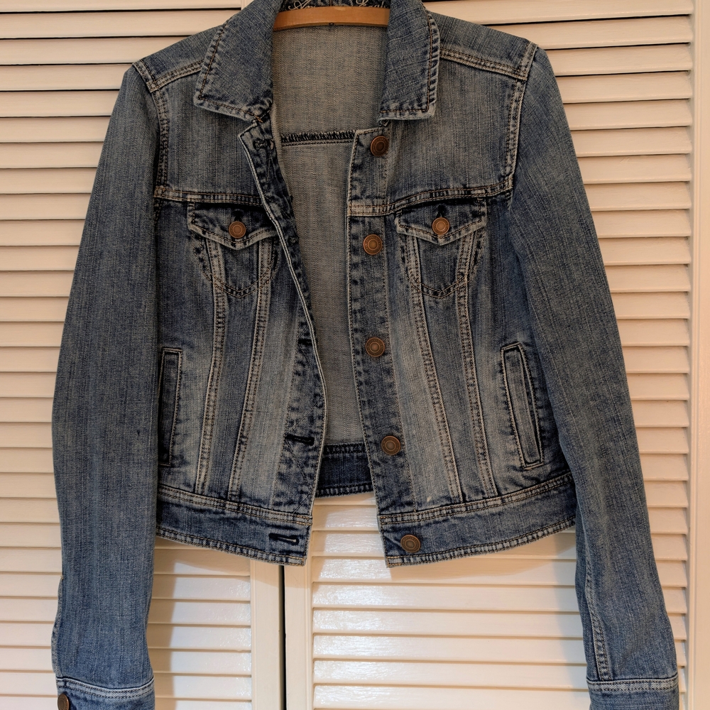 American Eagle Outfitters Blue Jean Jacket
